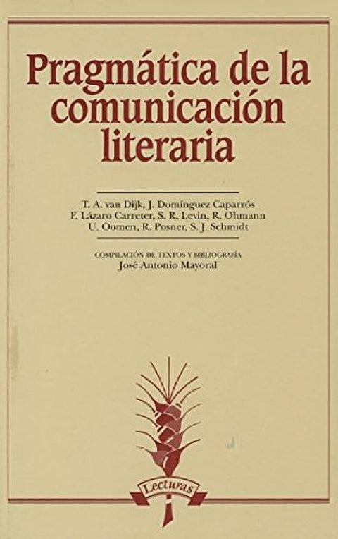 Pragmática de la comunicación literarias 