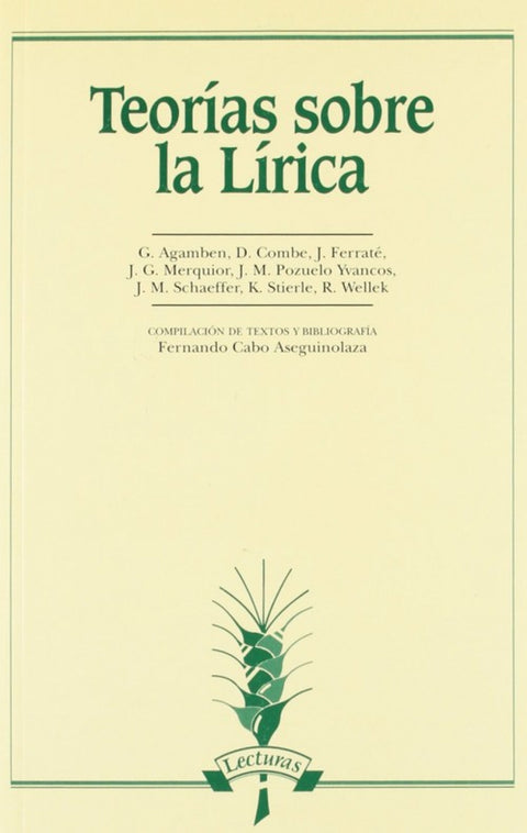  Teorías sobre la lírica 