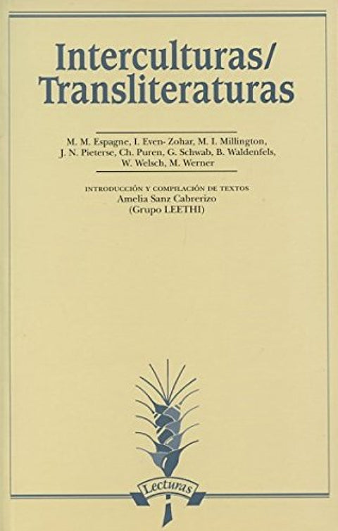  Interculturas Transliteraturas 
