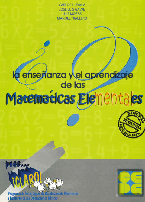  Pues...¡claro!:enseñanza y aprendizaje matemáticas esenciales 