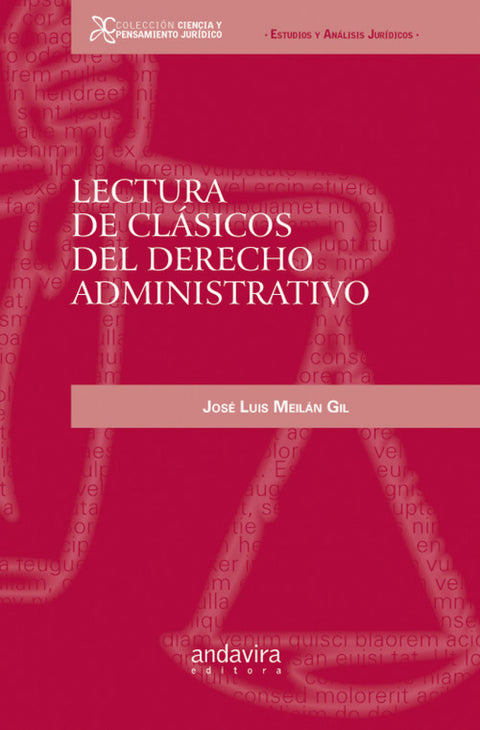  Lectura de clásicos del derecho administrativo 