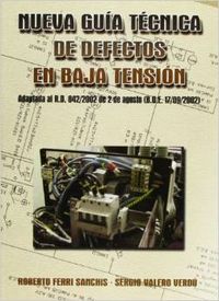  Nueva guía técnica de defectos en baja tensión 