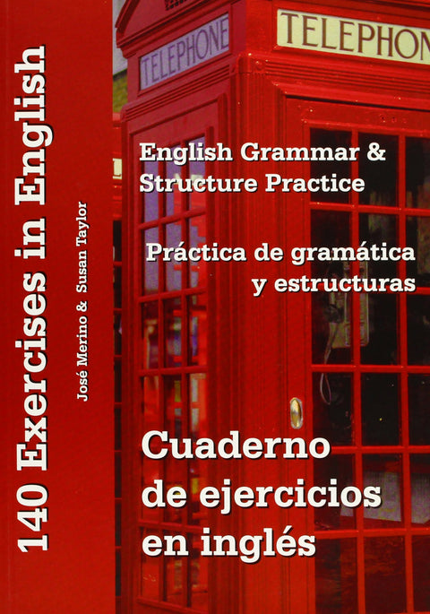  Cuaderno de ejercicios en inglés, práctica de gramática y estructuras 