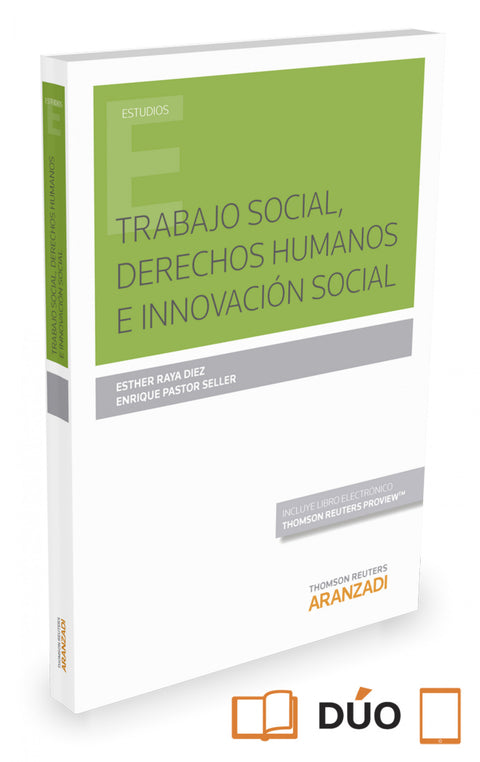  TRABAJO SOCIAL, DERECHOS HUMANOS E INNOVACION SOCIAL (PAPEL + E-BOOK) 
