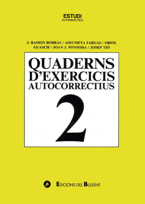  Quad.d´exercicis autocorrectius 2 