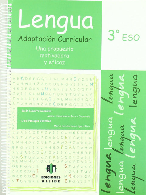  Lengua 3ºeso adaptacion curricular 