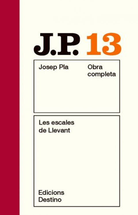  Obra Completa 13. Josep Pla 