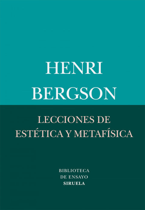  Lecciones de estetica y metafisica 