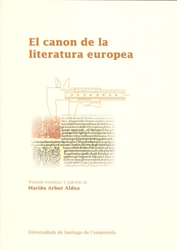  El canon de la literatura europea 