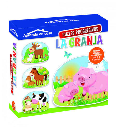  PUZLES PROGRESIVOS GRANJA 