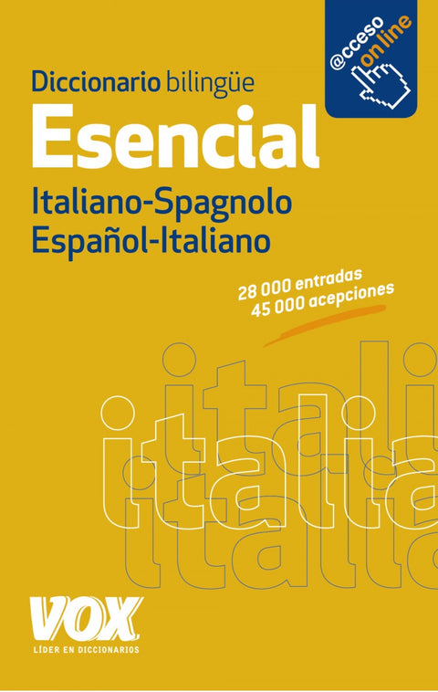  Diccionario esencial español-Italiano VV 