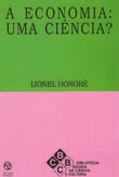  A Economia: uma Ciência? 