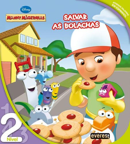  MANNY MÃOZINHAS: SALVAR AS BOLACHAS: LEITURA NÍVEL 2 
